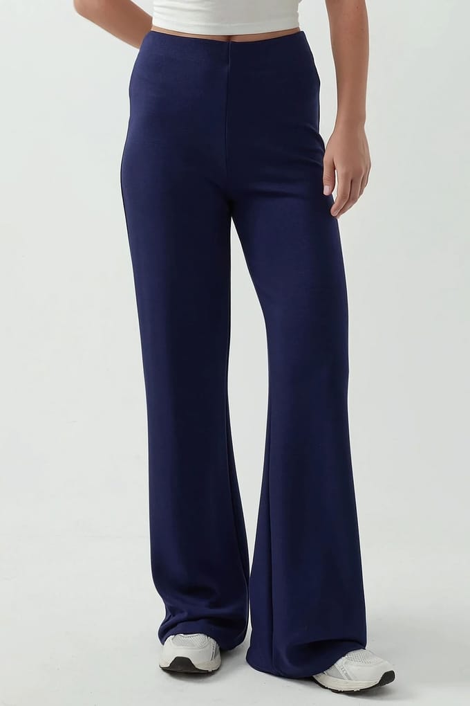 Ontspannen Pasvorm Modal Touch Rechte Pijpen Sweatpants