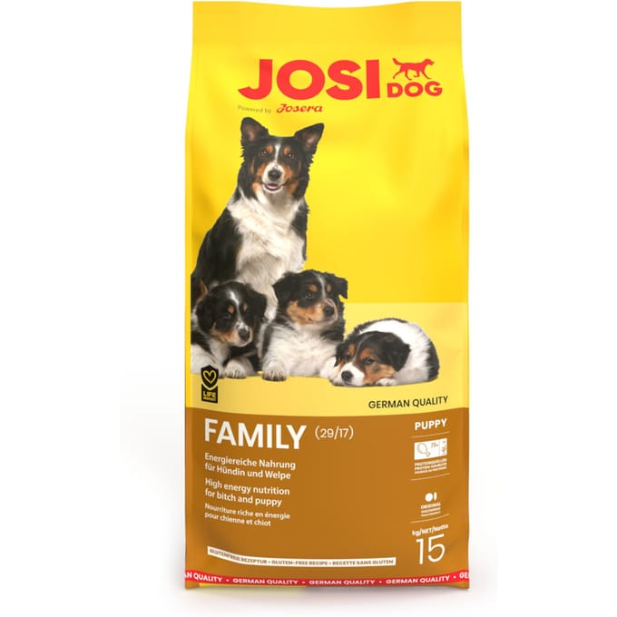 JosiDog Family met kip - Dubbelpak: 2 x 15 kg