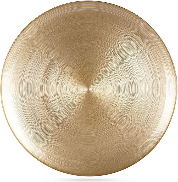 Dinerbord Glas Gouden 32,5 cm - Borden - Bord