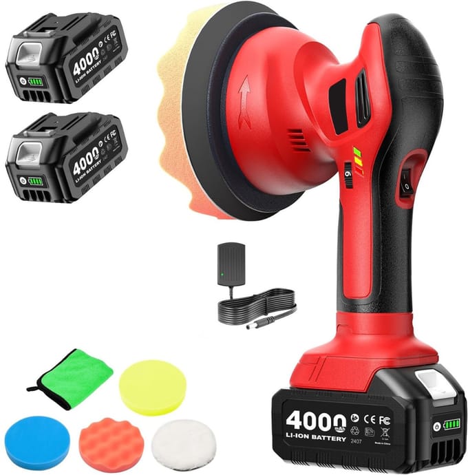 MKSS® Poetsmachine Auto - Polijstmachine - Schuurmachine