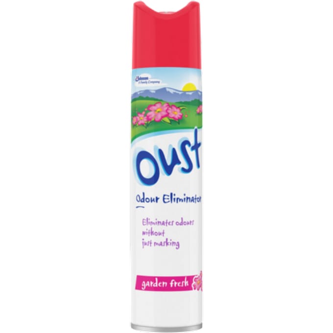 Oust Geur Aerosol Tuinfrisse Luchtverfrisser - 300ml