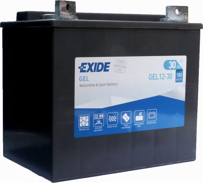 Batterie SLA Exide pour Auto GEL12-30 / 12V 30Ah Neuf