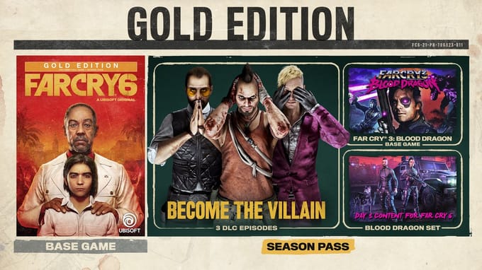 Far cry 6 - Gold edition - PS4