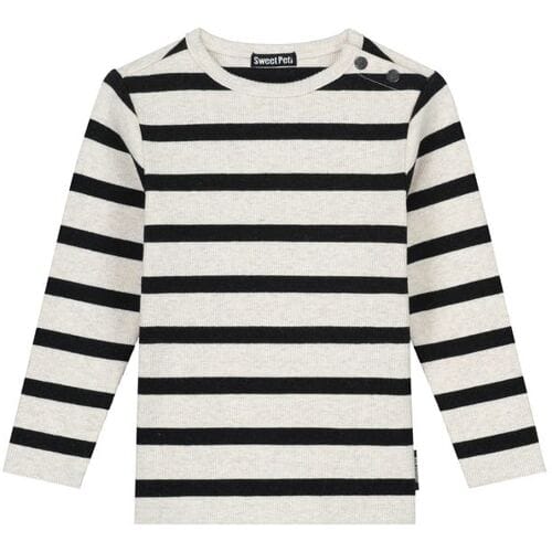 Sweet Petit peuter shirt Sepp Soft Ecru Melange 110 heren