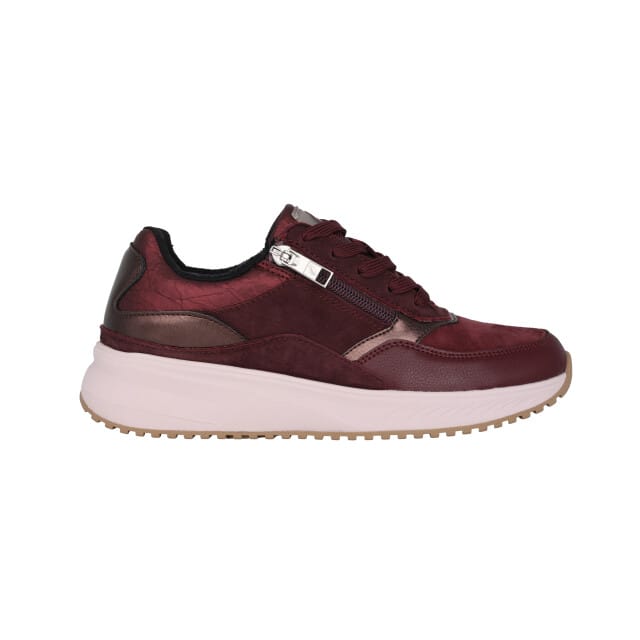 Waldläufer H-Mara - dames sneaker - Rood - maat 40.5 (EU) 7 (UK)