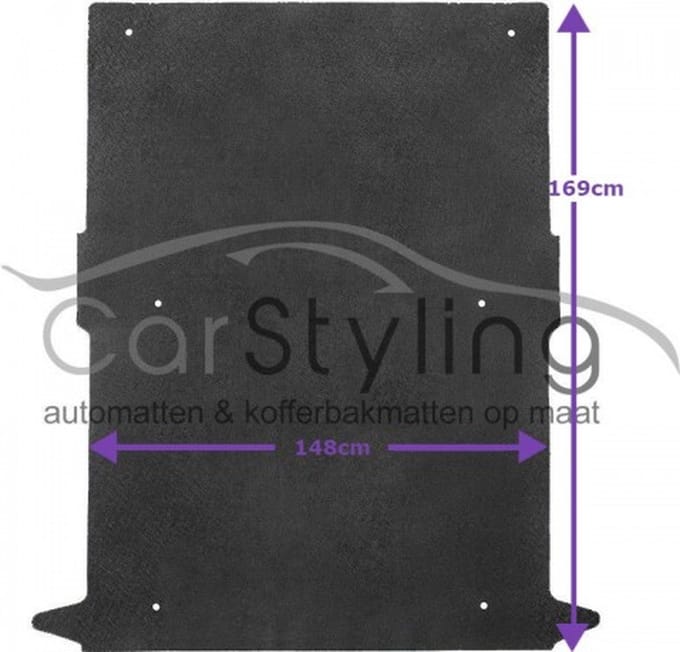 Laadvloermat Fiat Doblo II Cargo 2009-