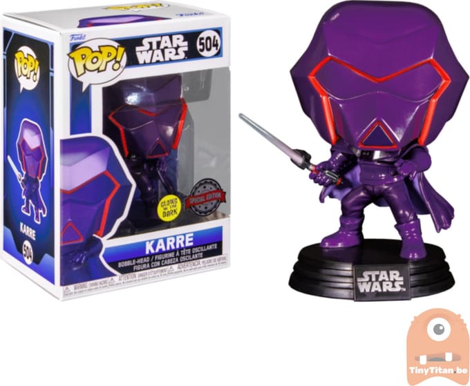 Funko Pop! Star Wars: Visions - Karre Glow in the Dark Exclusive