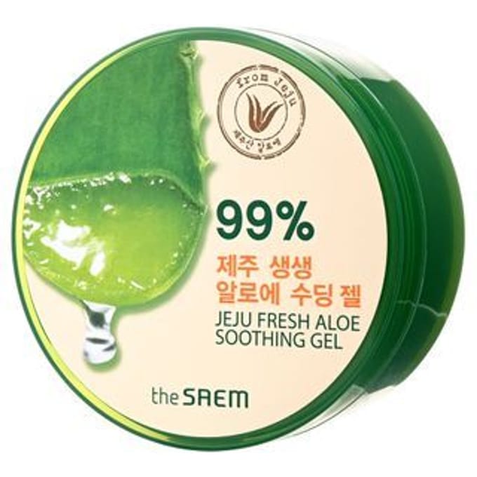 The Saem - Jeju Fresh Aloe Soothing Gel 99% Container Type 300ml