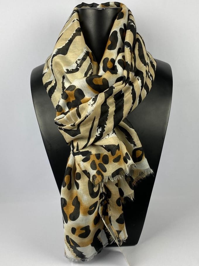 Leoapard met zebra print van mooi materiaal
