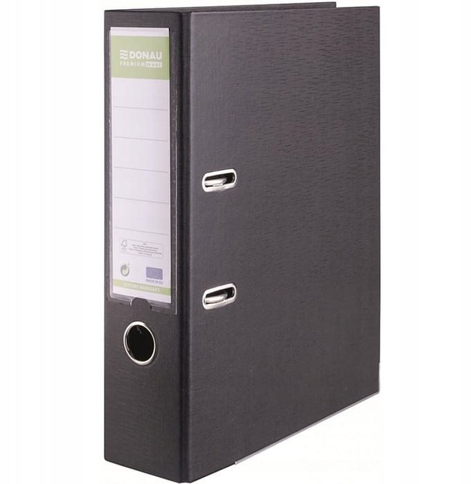 Donau Premium Maxi FSC Segregator A4/80mm Zwart