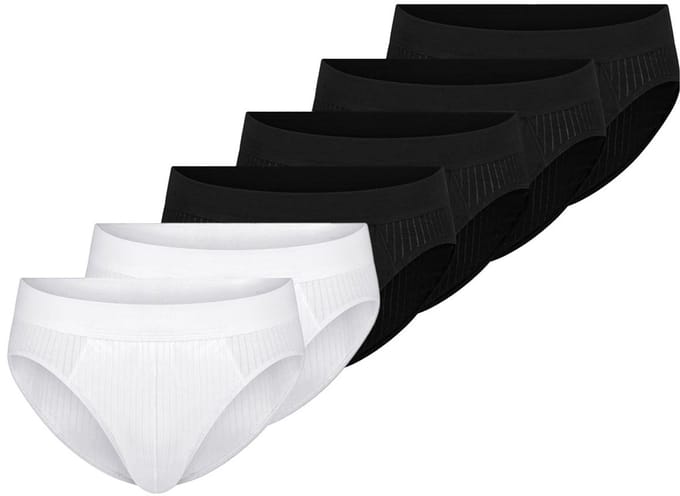 Schiesser Heren rio-slip / onderbroek 6 pack Cotton Essentials Authentic