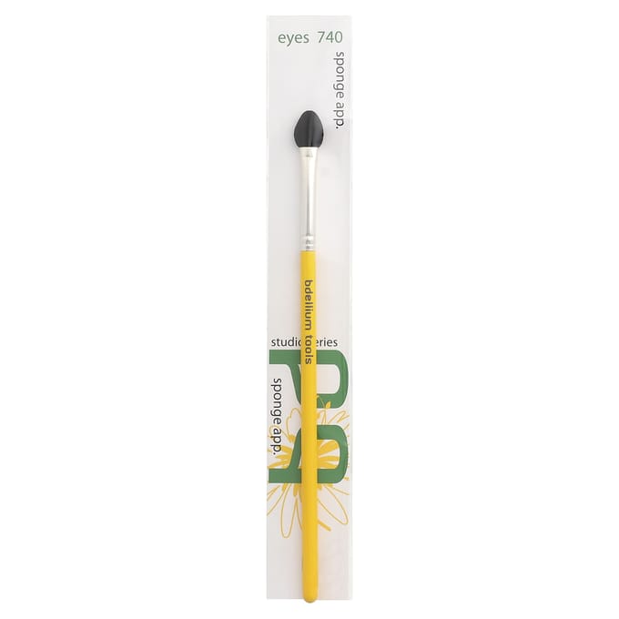 Bdellium Tools, Standaard Serie, Spons Applicator Kwast, Ogen 740, 1 Kwast