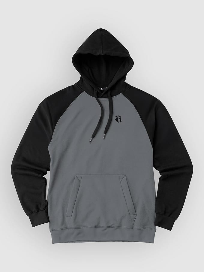 Loose Riders Ess. Black Fleece Trui grijs