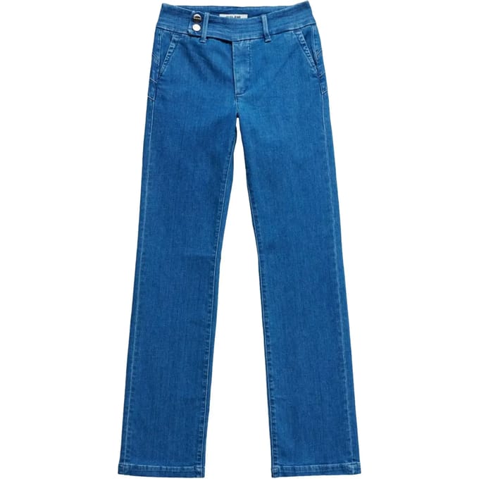 Rechsteek Chino Dames Salsa Jeans Secret Push In