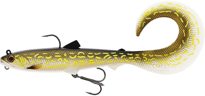 Westin Bullteez Curltail RNR Sinking Natural Pike (16cm)