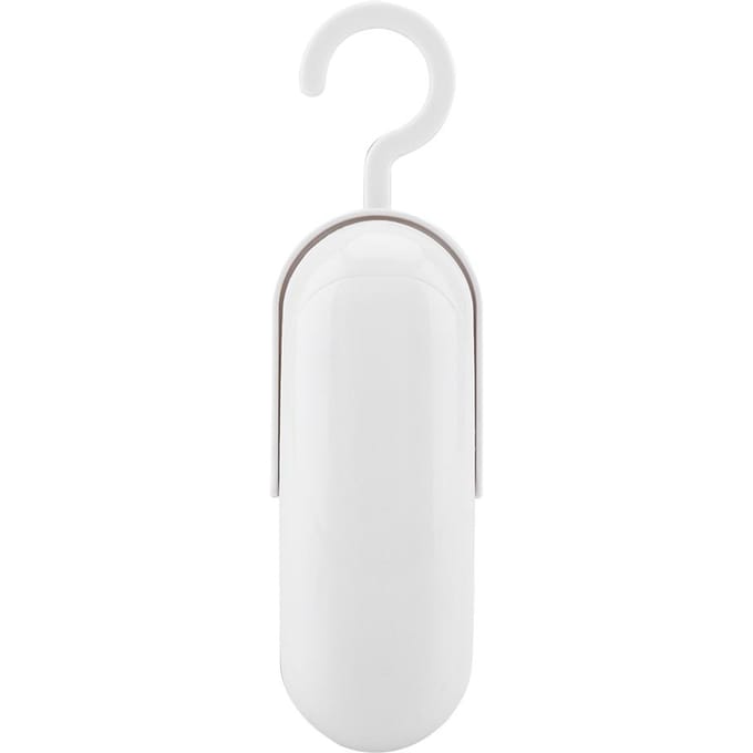 Mini Handheld Heat Sealer Plastic Zak Sealer Luchtdichte Voedselopslag (Bruin) Batterij niet inbegrepen white