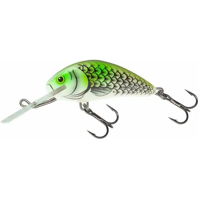 Salmo Hornet - 5 cm - zinkend - olive hot spot