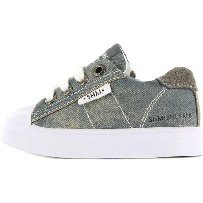 Shoesme Sneaker Jongens - Grijs jeans - Maat 26