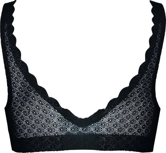 sloggi - Maat M - ZERO Feel Lace Bralette - Zwart