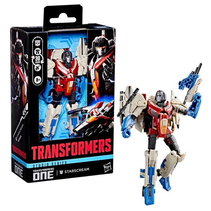 Hasbro Transformers One Studio Series Deluxe Class Action Figure Starscream 11 cm Action Figuur