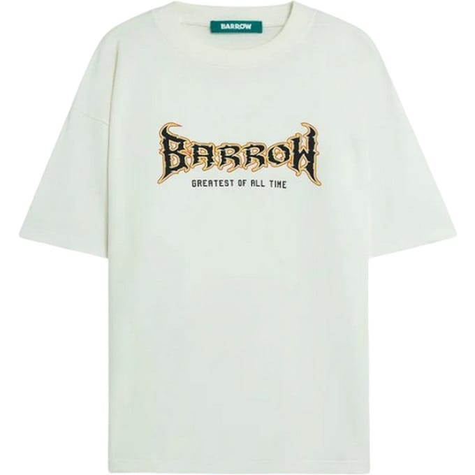 T-shirt unisex Barrow - t-shirt trui - wit
