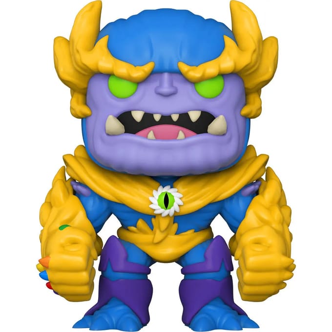 Funko Mech Strike: Monster Hunters Verzamelfiguur Marvel POP! Thanos 9 cm Multicolours