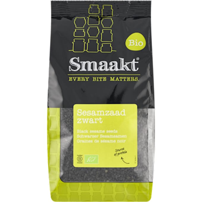 Sesamzaad zwart bio