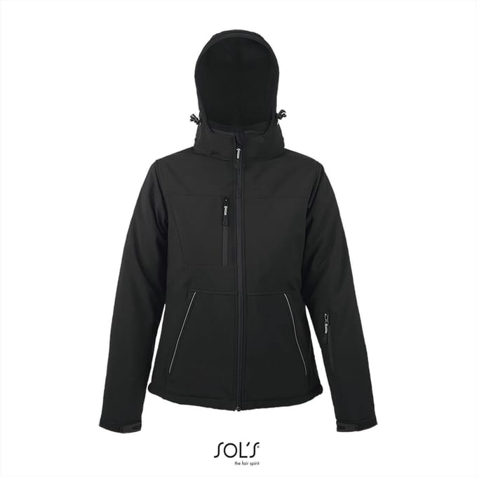 SOL'S Women´s Rock Padded Softshell L844 - Black - L
