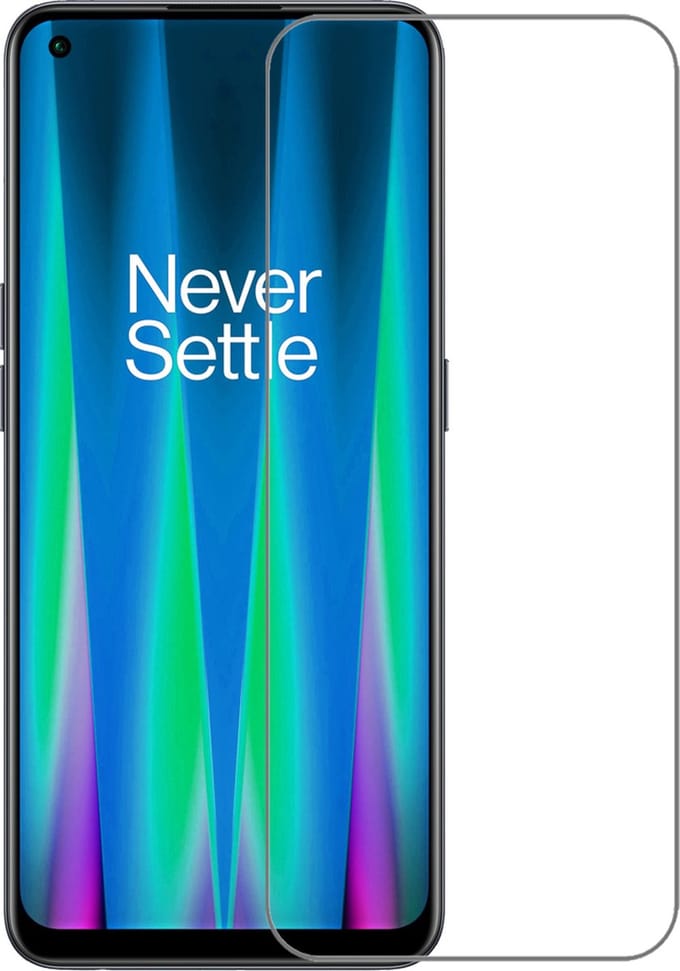 Screenprotector - Geschikt voor OnePlus Nord CE 2 Lite - Extra Sterk - Beschermglas - Gehard Glas - Tempered Glass - Screen Protector - Bescherm Cover