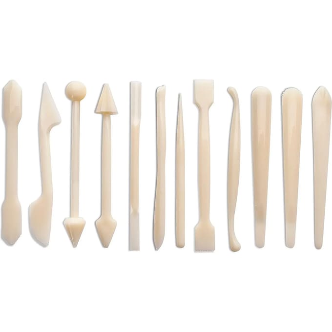 Keukenaccessoire fondant modelleer gereedschap 12 stuks Lacor