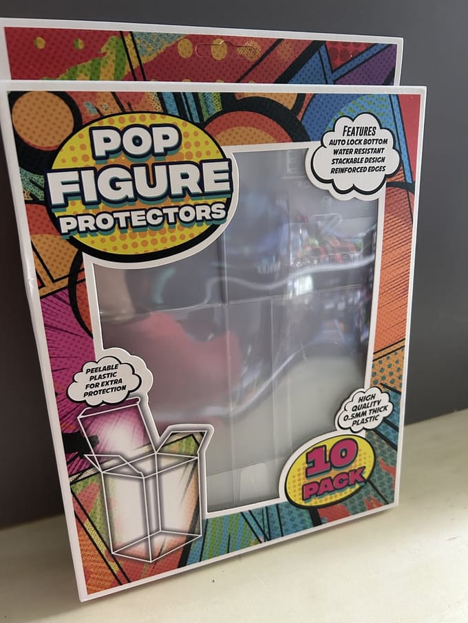 Pop! Pop figuren protectors 10- pack 21,5x 30 cm