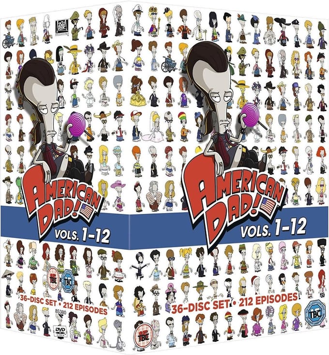 American Dad Volume 1-12