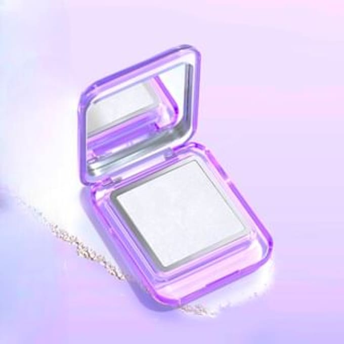 GELLA'S - Fine Radiance Pressed Powder - 2 Colors #F01 Transparent White