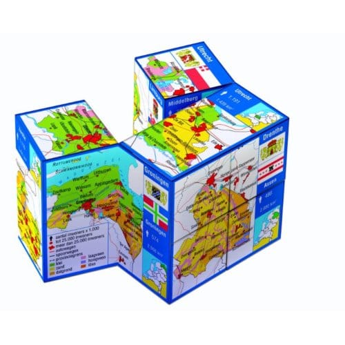 Nederland- Provincies - Zoobookoo Kubusboek - Scala