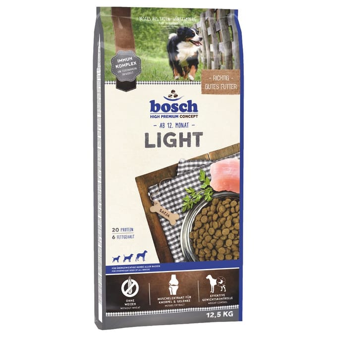 2x12,5kg bosch Light Hondenvoer