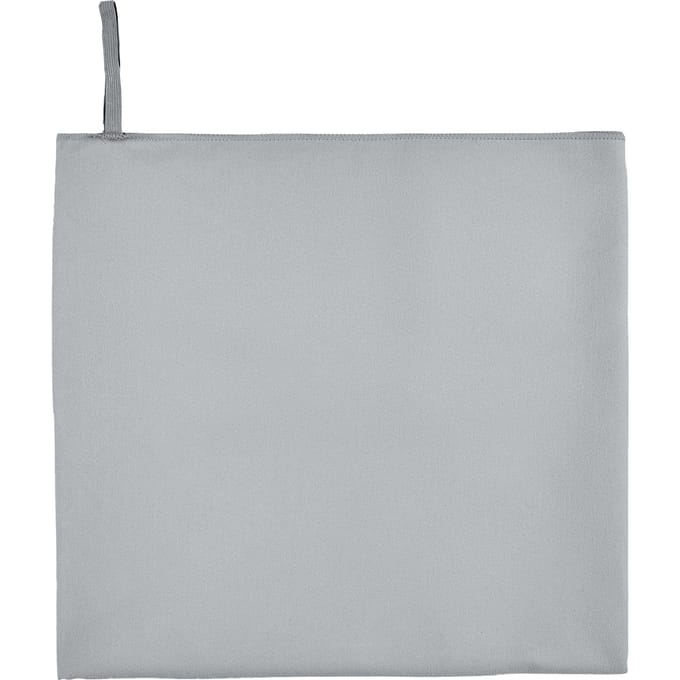 SOLS Atoll 50 Microvezel Handdoek (Puur Grijs)