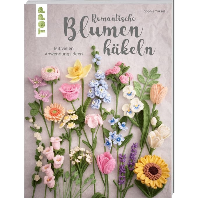 Boek "Romantische Blumen häkeln"