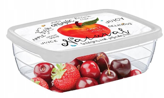 DECO TREND BOX 1.2L Rechthoekige Voedselcontainer BPA-Vrij