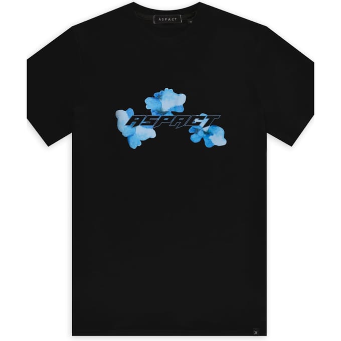 Aspact Unisex Kali Tee Black Größe: XS | Hemden Outlet | Unisex | Schwarz