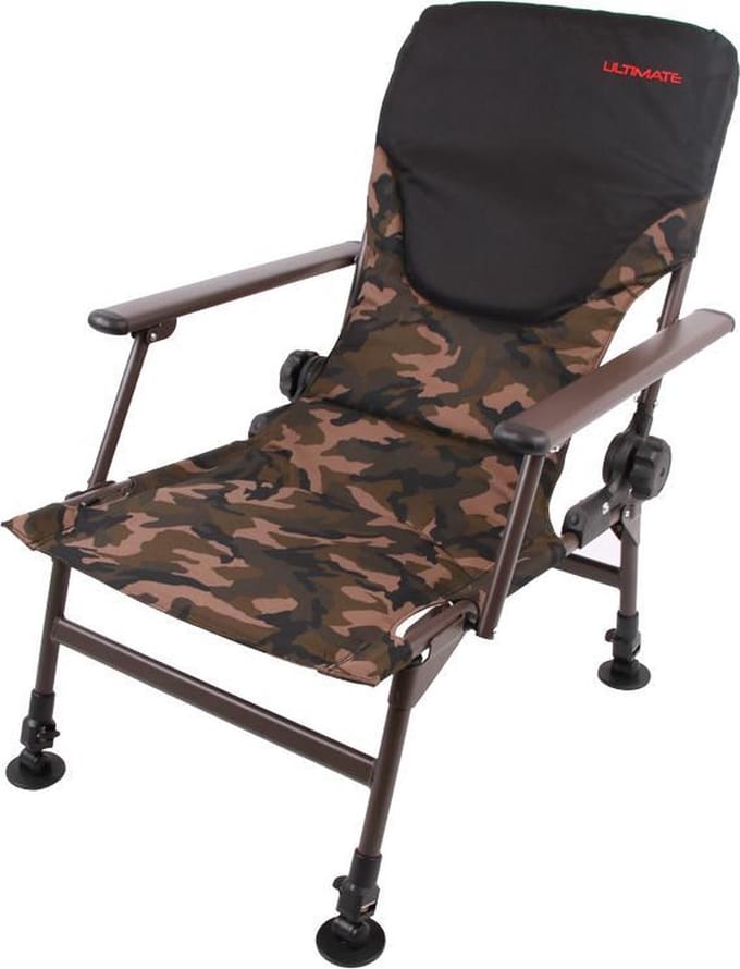 Ultimate COM4 Recliner Comfort Chair Camo Karperstoel - Karperstoel