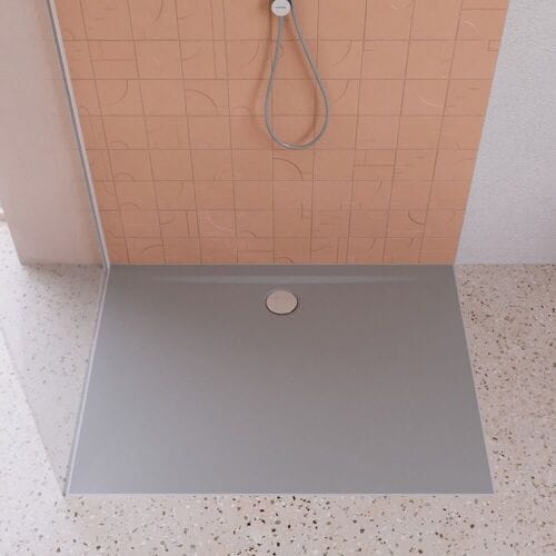 KALDEWEI SUPERPLAN ZERO 1544-5 shower tray with tub support extra flat 111 x 101 cm 354447983663