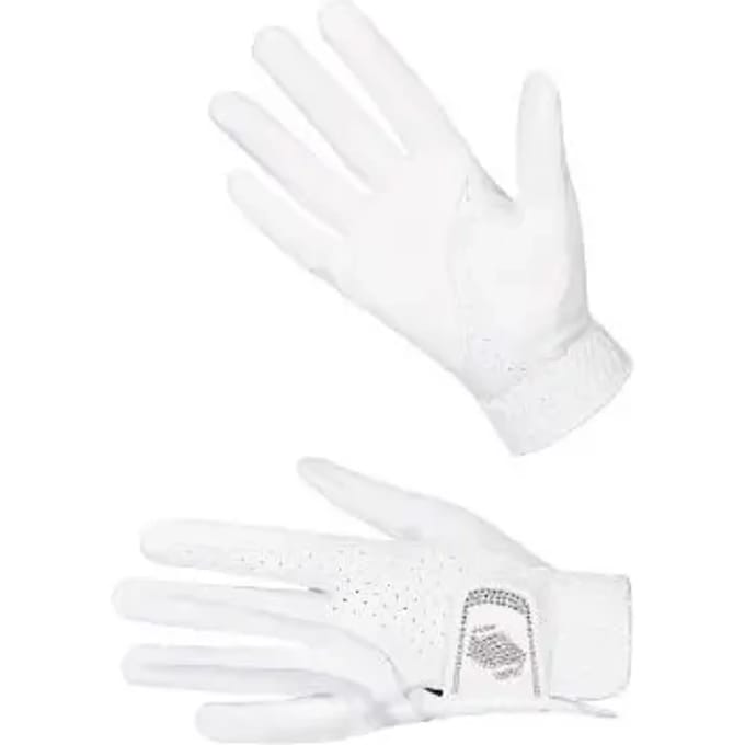 SAMSHIELD HANDSCHOEN V-SKIN SWAROVSKI Wit