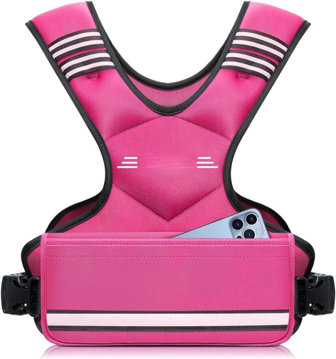 Core® Gewichtsvest - Gewichtsvesten - Roze - 29cm x 28cm x 12cm