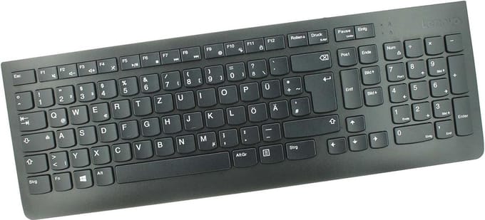 Lenovo Calliope USB toetsenbord Duits QWERTZ Zwart