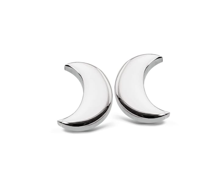 Oorbellen Maantje Studs Zilver JE029S