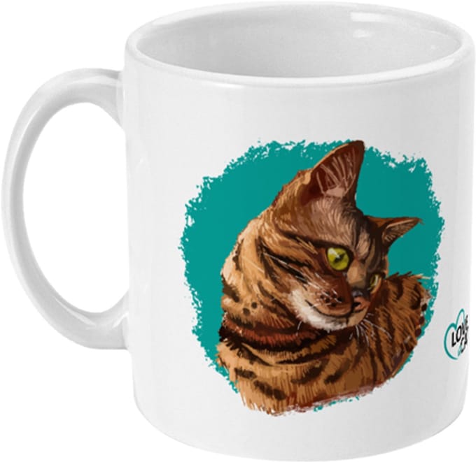 Mok Love Cats Bengal, 325ml