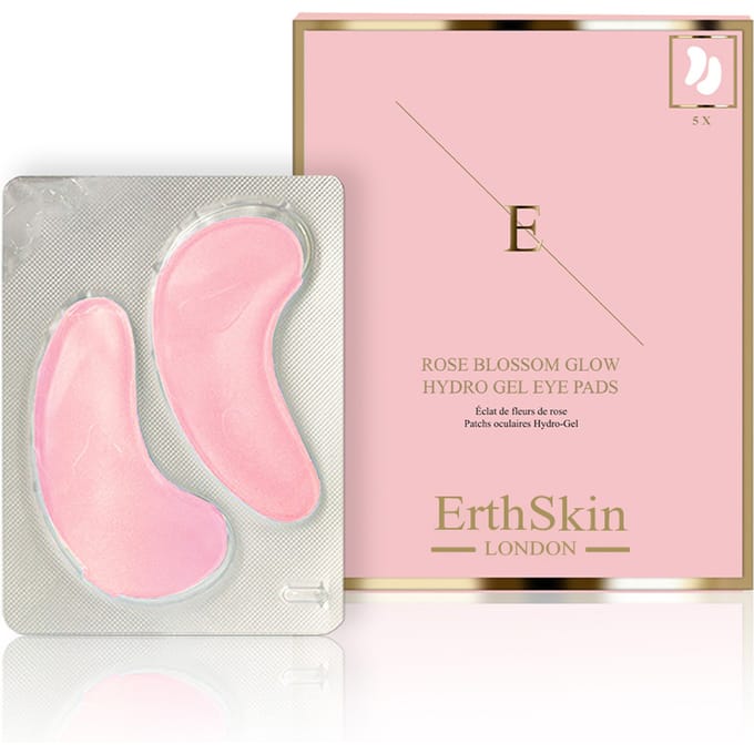 ErthSkin London Rozenbloesem Glow Hydro-Gel oogpads 100