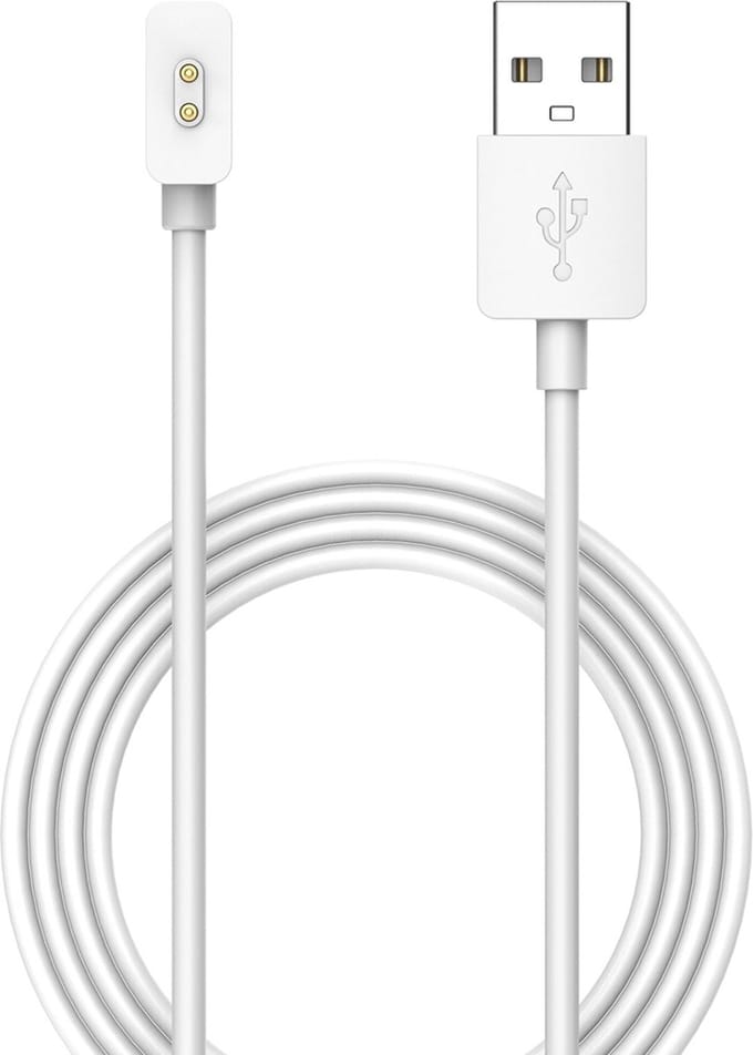By Qubix - Oplader met USB aansluiting - Geschikt voor Xiaomi Mi Band 8 - 1 meter