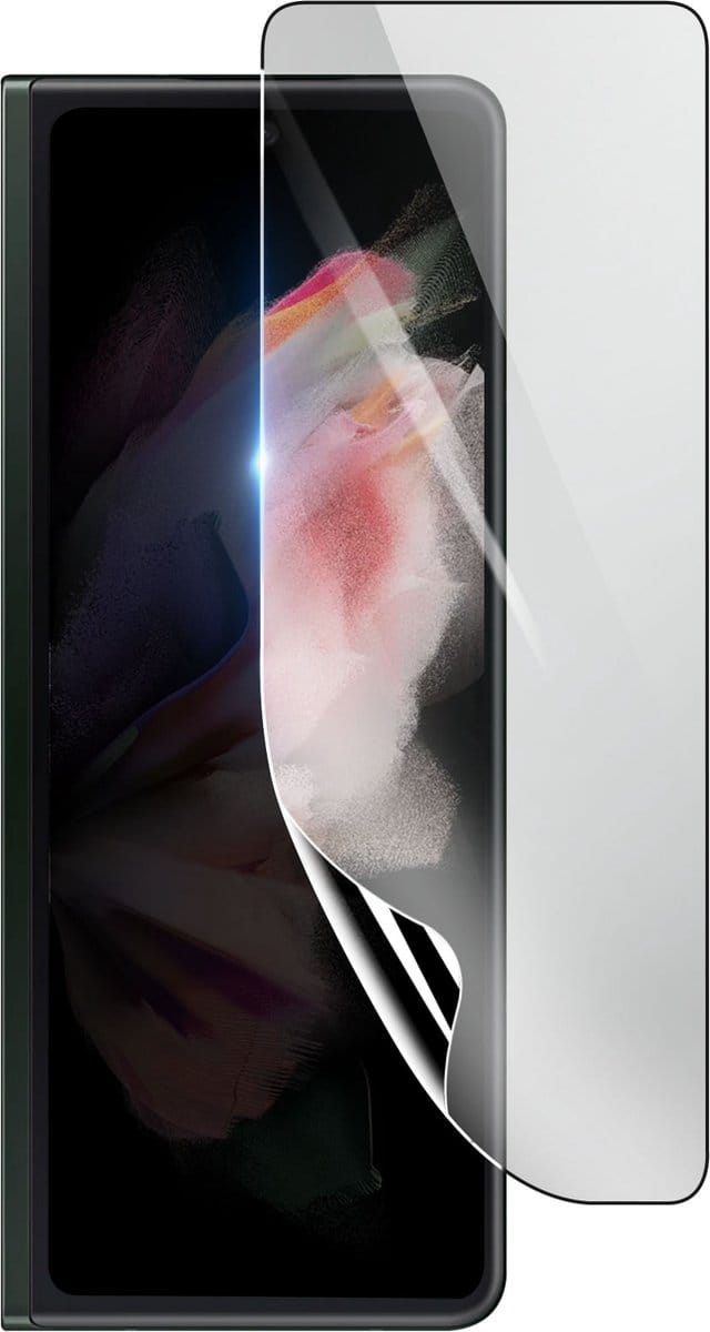 3mk, Geschikt voor Samsung Galaxy Z Fold 3, Schokbestendige Hydrogel Screenprotector, Transparant