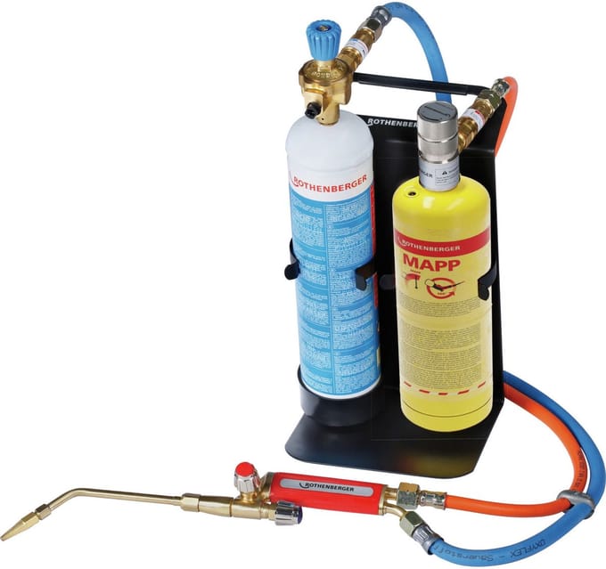 ROTHENBERGER ALLGAS Mobile Pro EU, met patronen - 1000000558
